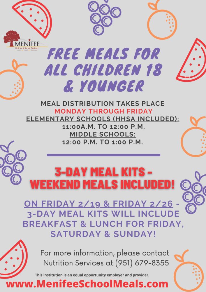 free meal 2 25