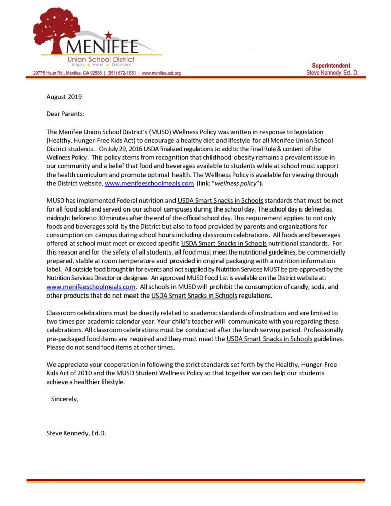 Wellness Letter