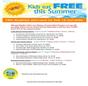 Kids Eat Free This Summer 