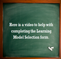 Accessing Learning Model Form
