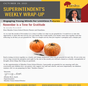 Superintendent's Weekly Wrap