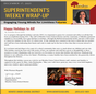 Superintendent's Weekly Wrap Up