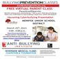 CYBER BULLYING PREVENTION PARENT WEBINAR Eng. 3:00PM Span. 4:15PM  thumbnail
