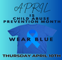 Child Prevention Awareness Day- Wear Blue thumbnail