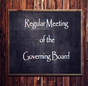 Regular Meeting of the Governing Board thumbnail